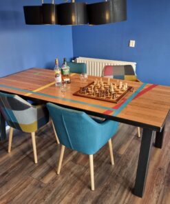gymvloertafel met originele lijnen