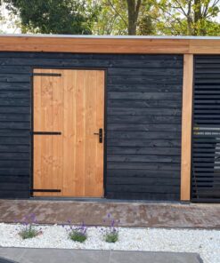 op maat gemaakte douglas schuurdeur